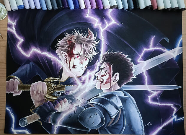 IwaOi - FHQ version (trad. Copic Artwork)