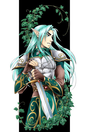 Salyris Copic Artwork (Banner-Motiv)